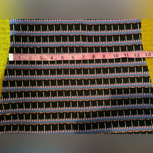 Zara Jacquard Knit Multicolor Sleeveless Boho Romper size M - Picture 13 of 14